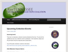 Tablet Screenshot of medicationcollection.org